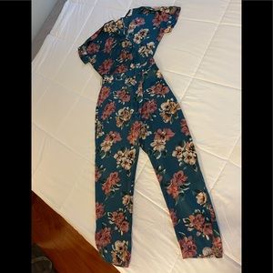 Zara Floral Jumpsuit